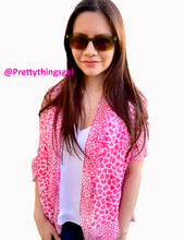 Load image into Gallery viewer, Scarf Color Pop Leopard Pattern - Lightweight Scarves