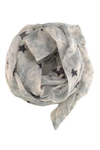 Load image into Gallery viewer, Scarf with Stars - Lightweight Scarves