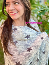 Load image into Gallery viewer, Scarf with Stars - Lightweight Scarves
