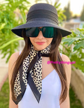 Load image into Gallery viewer, Scarf Hair/Neck - Leopard Print - Lightweight Scarves

