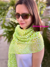 Load image into Gallery viewer, Scarf Color Pop Leopard Pattern - Lightweight Scarves
